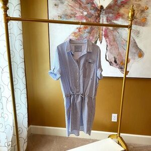 Vineyard Vines Seersucker Dress Size 12
